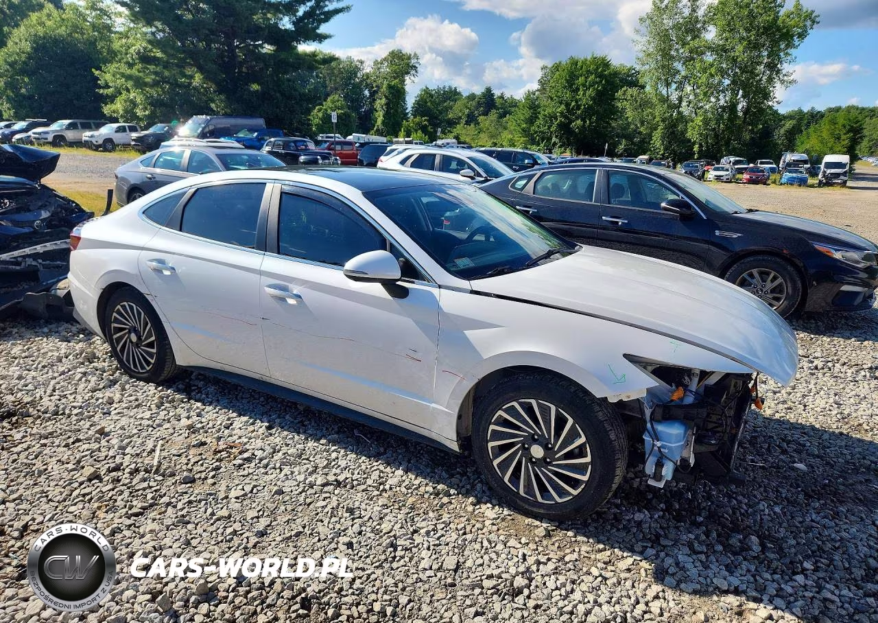 2021 Hyundai Sonata Hybrid Limited VIN:KMHL54JJ4MA033561 - 4