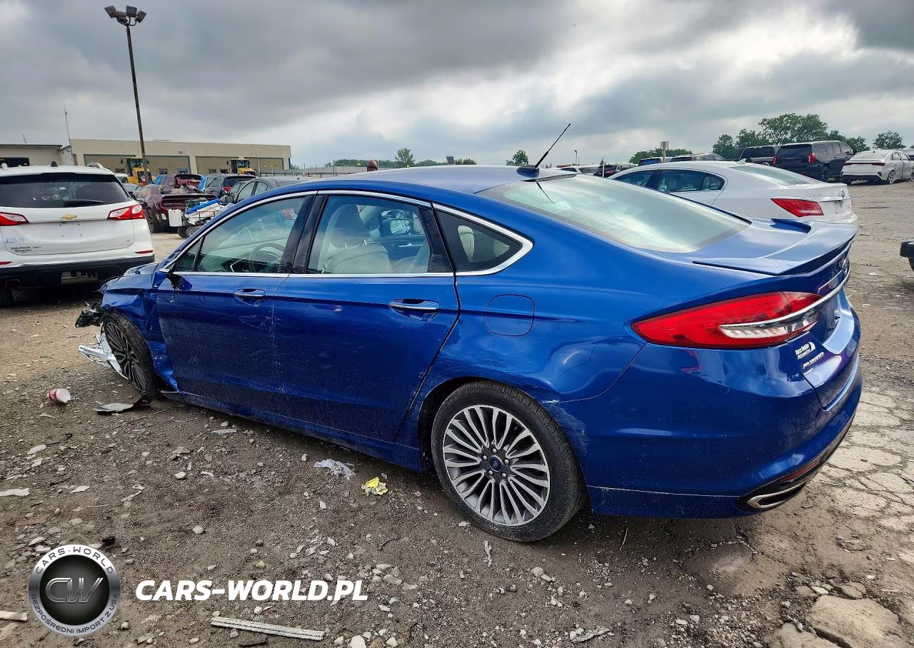 2018 Ford Fusion Titanium-Platinum VIN:3FA6P0D9XJR151238 - 2