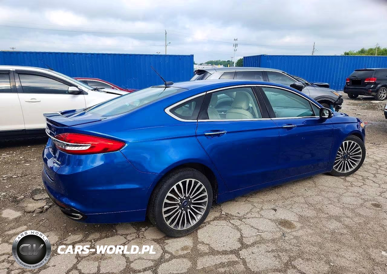 2018 Ford Fusion Titanium-Platinum VIN:3FA6P0D9XJR151238 - 3