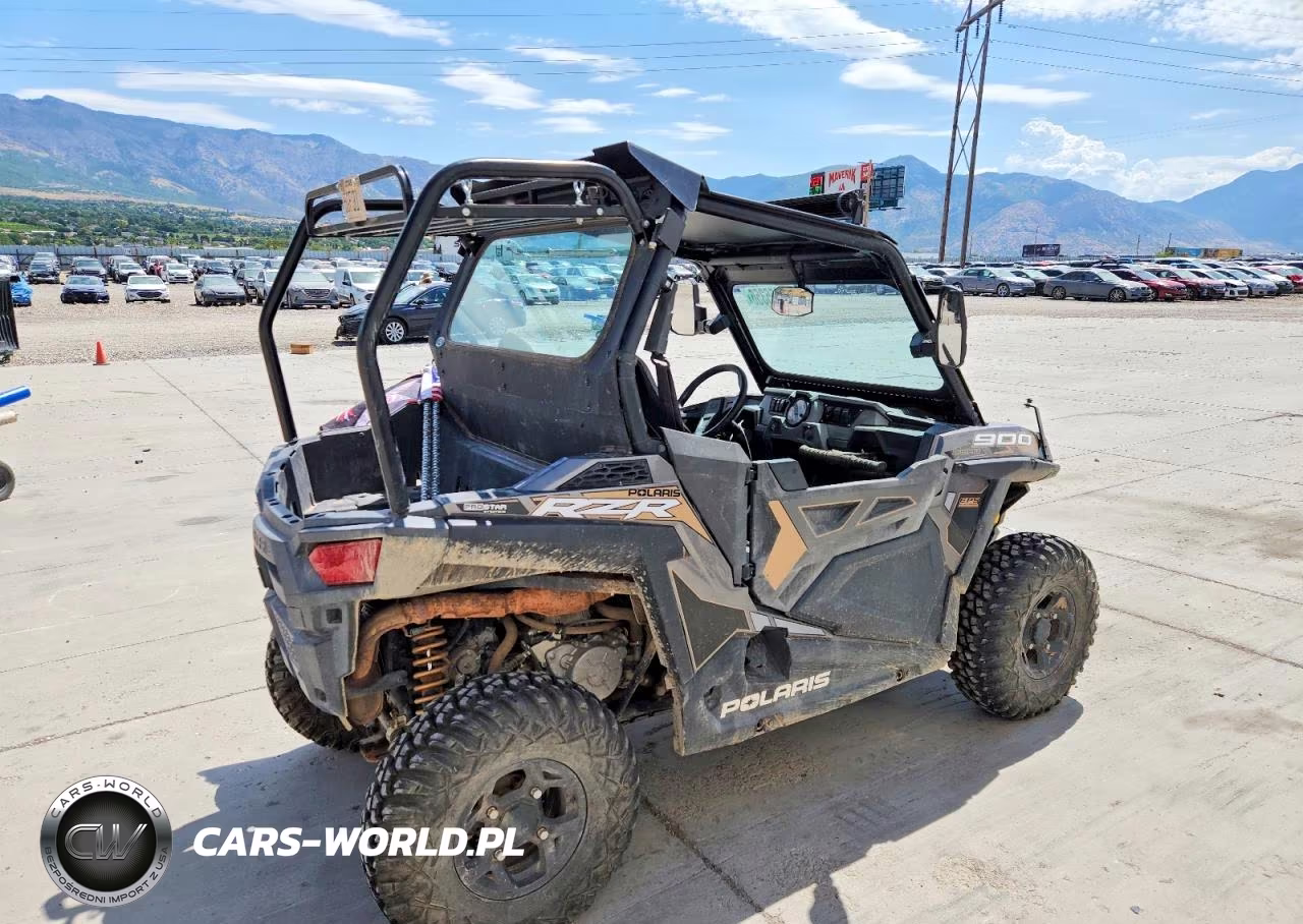 2018 Polaris Rzr 900 Utility Vehicle VIN:3NSVAE875JH016315 - 4