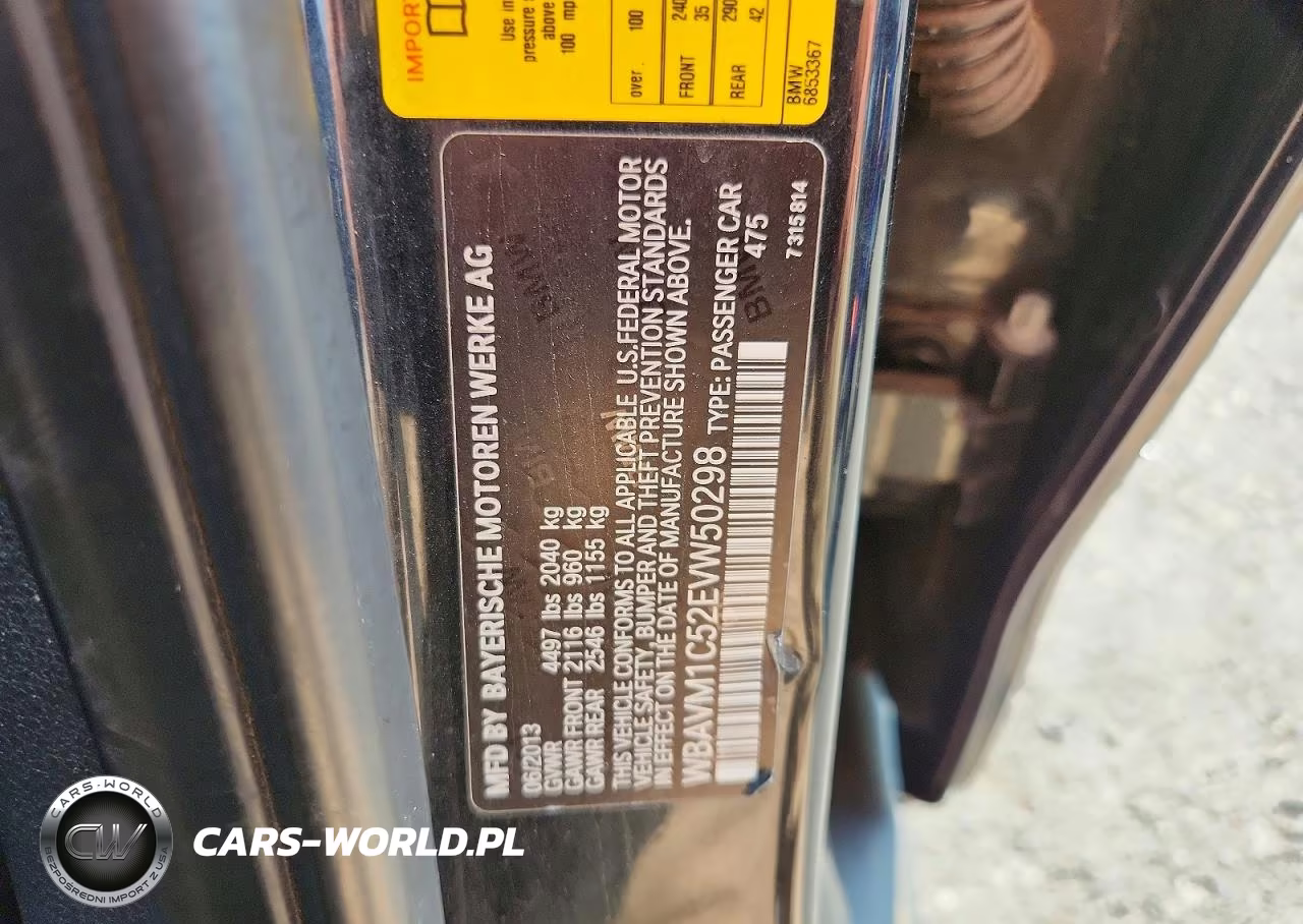 2014 BMW X1 Sdrive28I VIN:WBAVM1C52EVW50298 - 13
