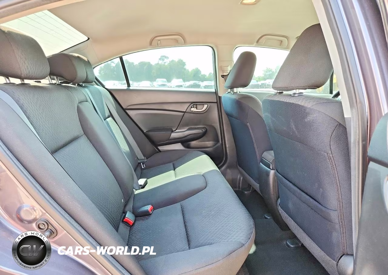 2015 Honda Civic Lx VIN:19XFB2F55FE099983 - 10