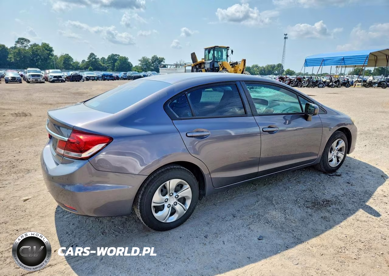 2015 Honda Civic Lx VIN:19XFB2F55FE099983 - 3