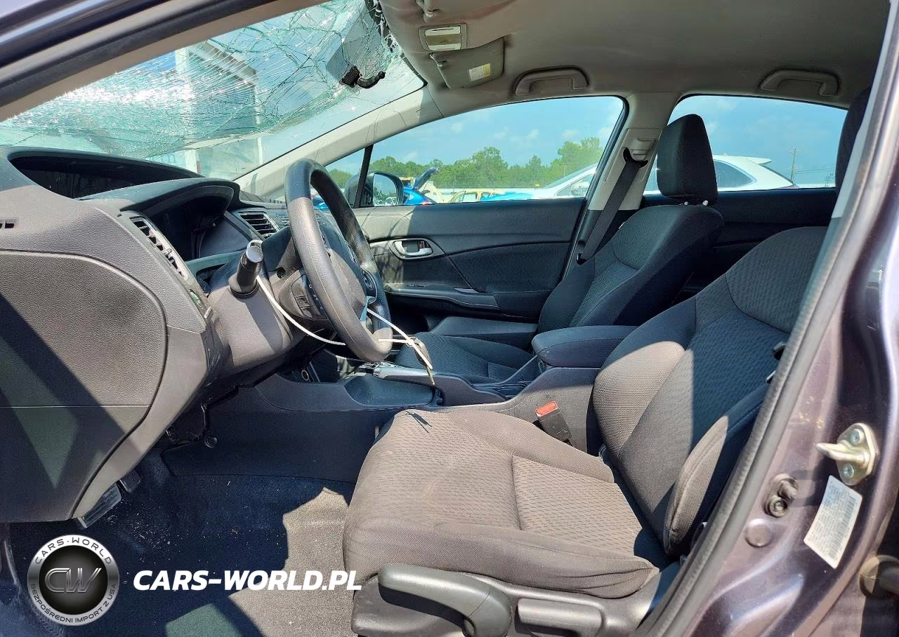 2015 Honda Civic Lx VIN:19XFB2F55FE099983 - 7