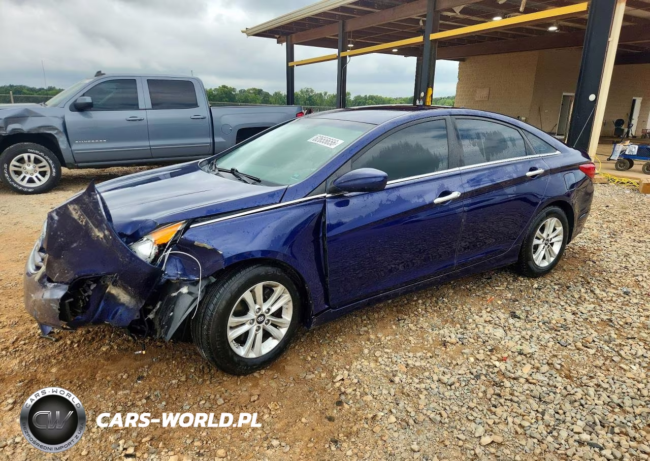 2013 Hyundai Sonata Gls VIN:5NPEB4AC7DH763433 - 1