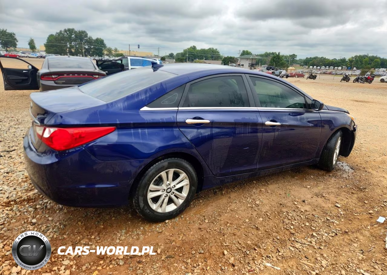 2013 Hyundai Sonata Gls VIN:5NPEB4AC7DH763433 - 3