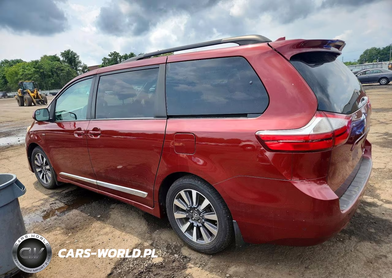 2019 Toyota Sienna Le VIN:5TDJZ3DCXKS219063 - 2