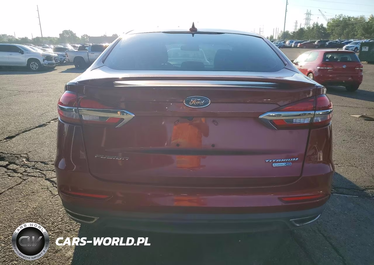 2019 Ford Fusion Titanium VIN:3FA6P0D97KR210893 - 6