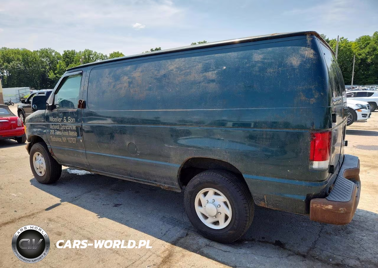 2001 Ford Econoline E350 Super Duty Van VIN:1FTSE34L11HB39587 - 2