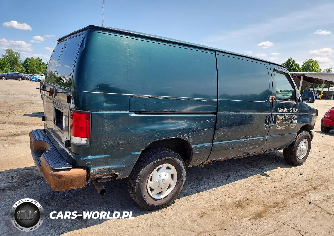 2001 Ford Econoline E350 Super Duty Van VIN:1FTSE34L11HB39587 - 3