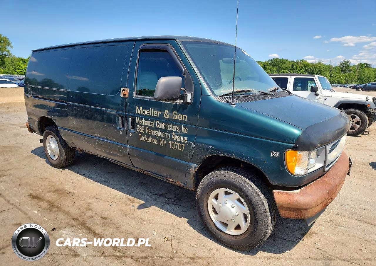2001 Ford Econoline E350 Super Duty Van VIN:1FTSE34L11HB39587 - 4