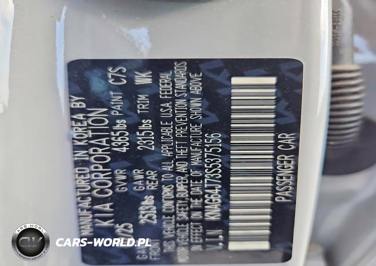2025 Kia K5 Gt Line VIN:KNAG64J73S5375156 - 12