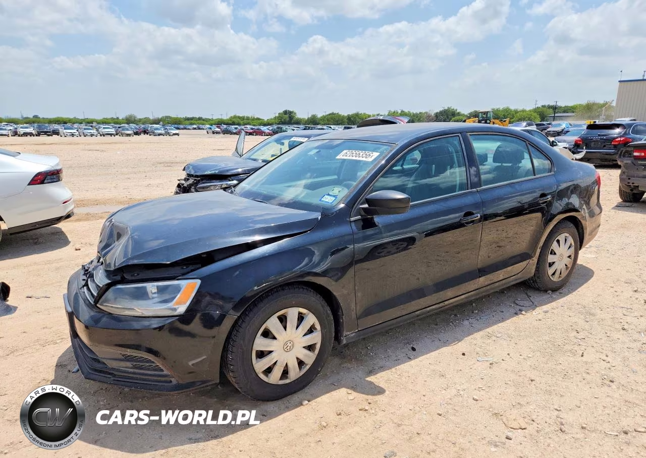 2015 Volkswagen Jetta Base VIN:3VW2K7AJ9FM333948 - 1