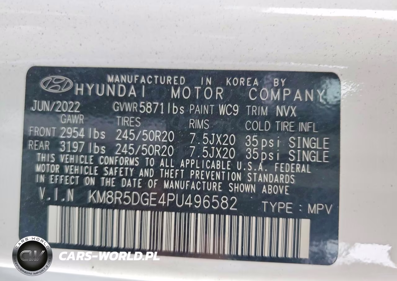 2023 Hyundai Palisade Limited VIN:KM8R5DGE4PU496582 - 13