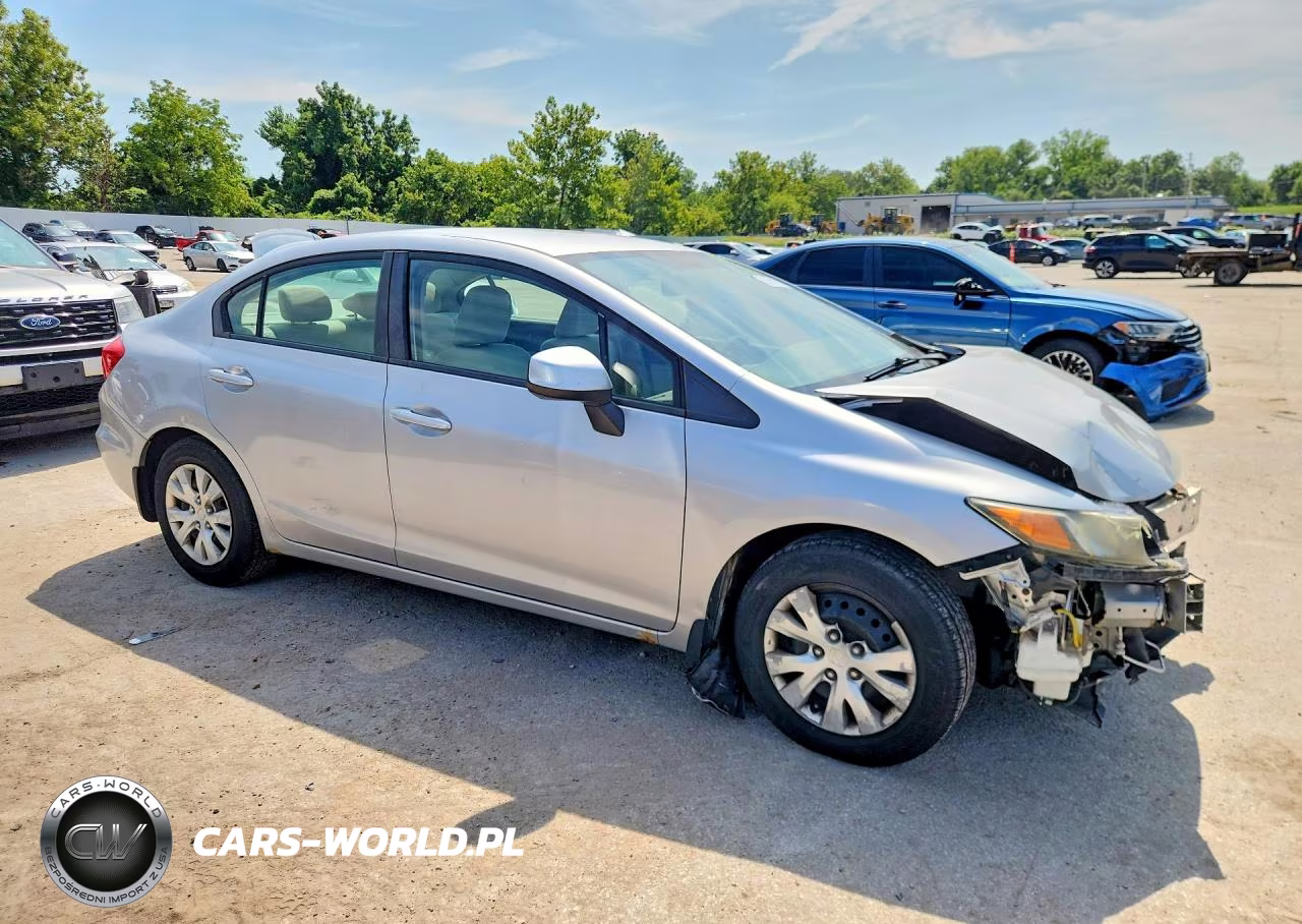 2012 Honda Civic Lx VIN:19XFB2F54CE086380 - 4