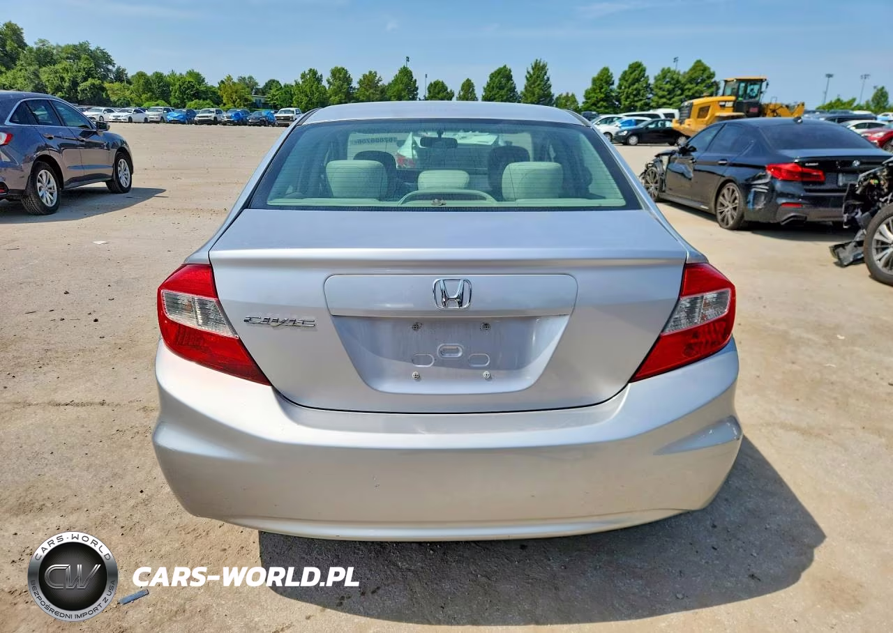 2012 Honda Civic Lx VIN:19XFB2F54CE086380 - 6