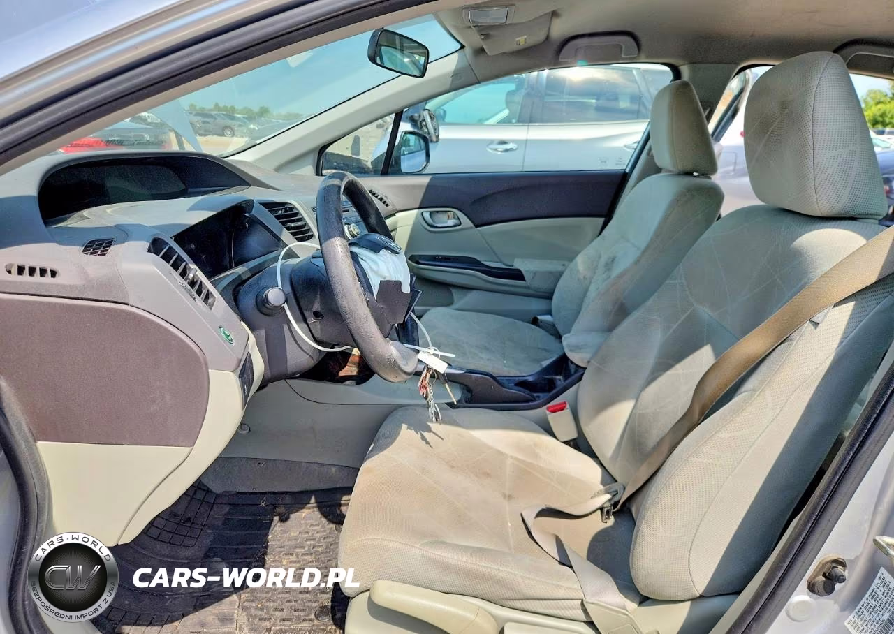 2012 Honda Civic Lx VIN:19XFB2F54CE086380 - 7
