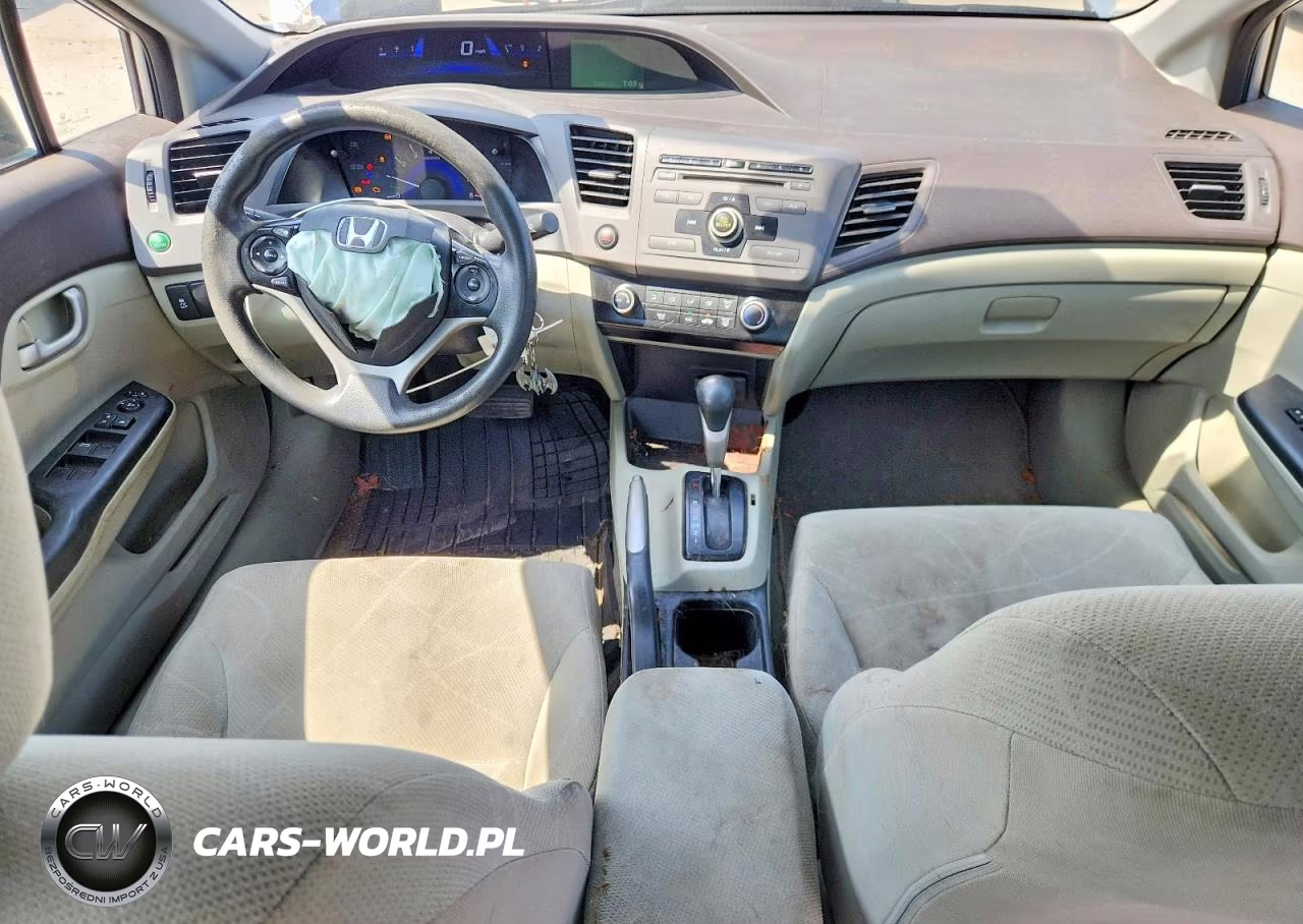 2012 Honda Civic Lx VIN:19XFB2F54CE086380 - 8