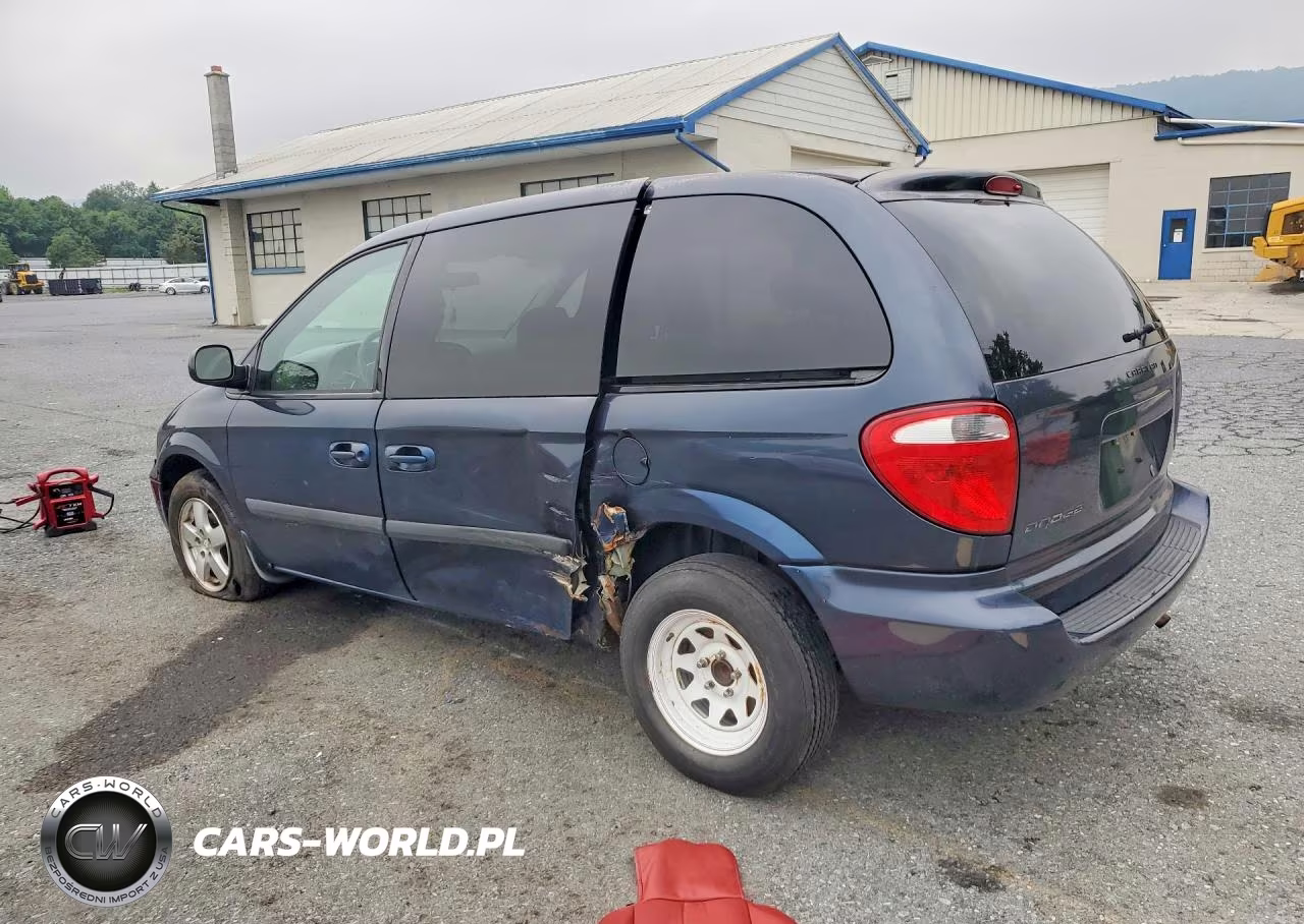 2007 Dodge Caravan Sxt VIN:1D8GP45R37B165744 - 2