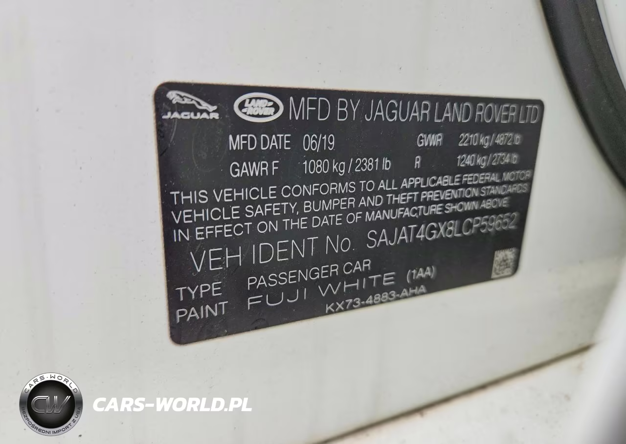 2020 Jaguar Xe R-Dynamic S VIN:SAJAT4GX8LCP59652 - 12