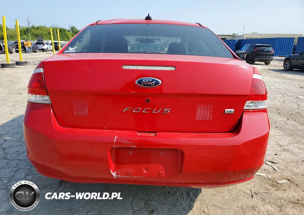 2008 Ford Focus Se VIN:1FAHP33NX8W137615 - 6