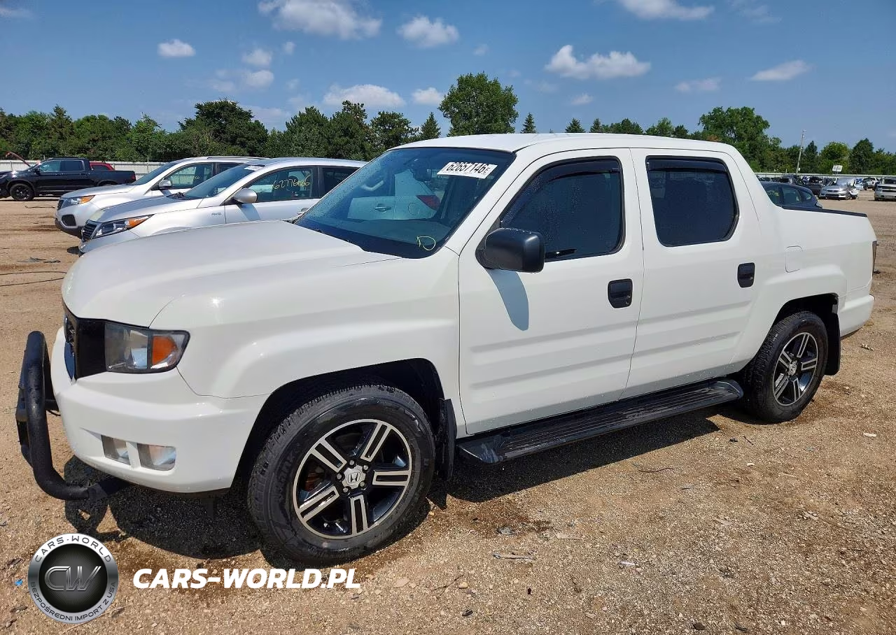 2014 Honda Ridgeline Sport VIN:5FPYK1F7XEB010218 - 1