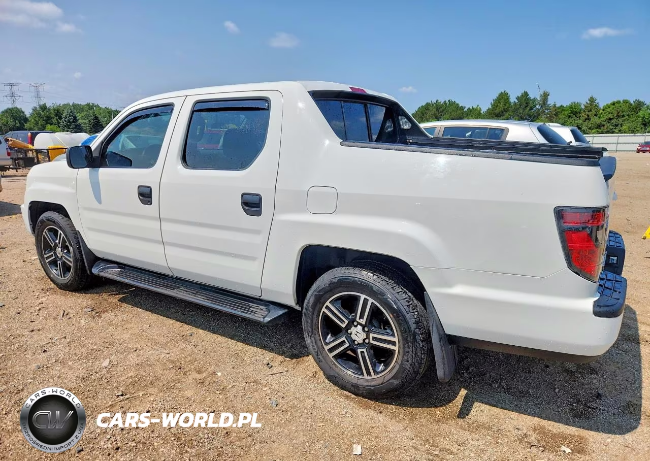 2014 Honda Ridgeline Sport VIN:5FPYK1F7XEB010218 - 2