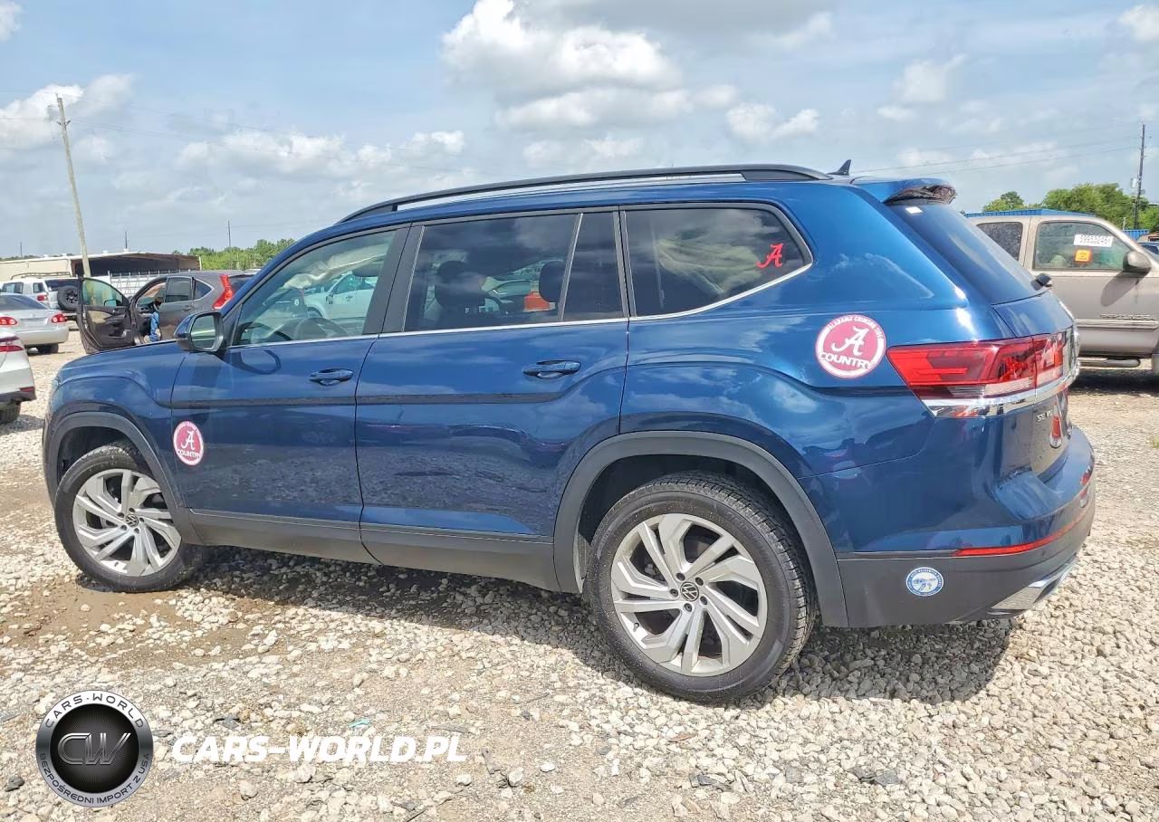 2022 Volkswagen Atlas Se VIN:1V2HR2CAXNC539187 - 2
