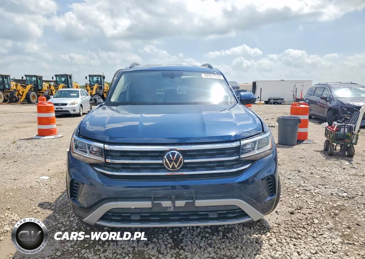2022 Volkswagen Atlas Se VIN:1V2HR2CAXNC539187 - 5