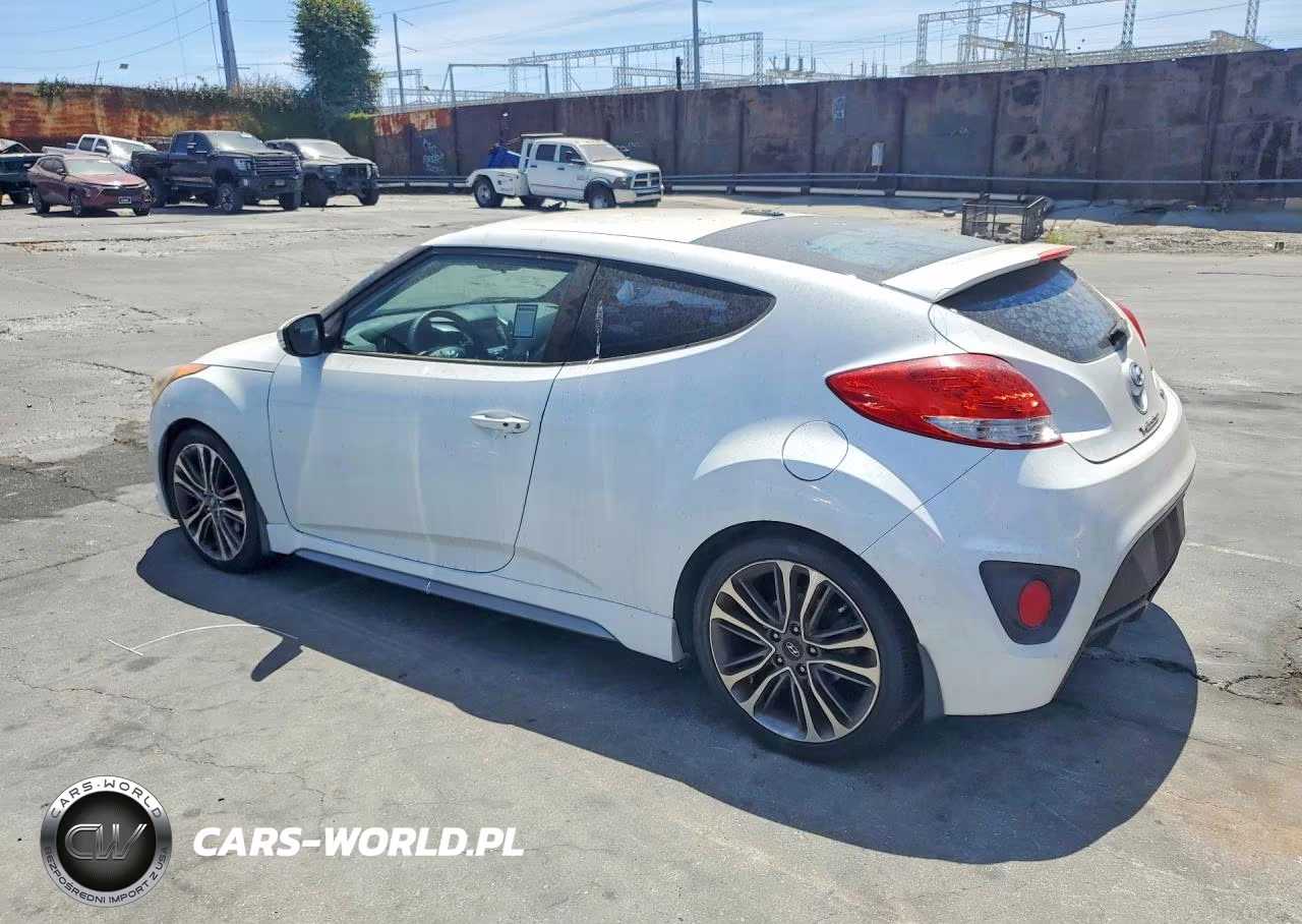 2016 Hyundai Veloster VIN:KMHTC6AE8GU302765 - 2