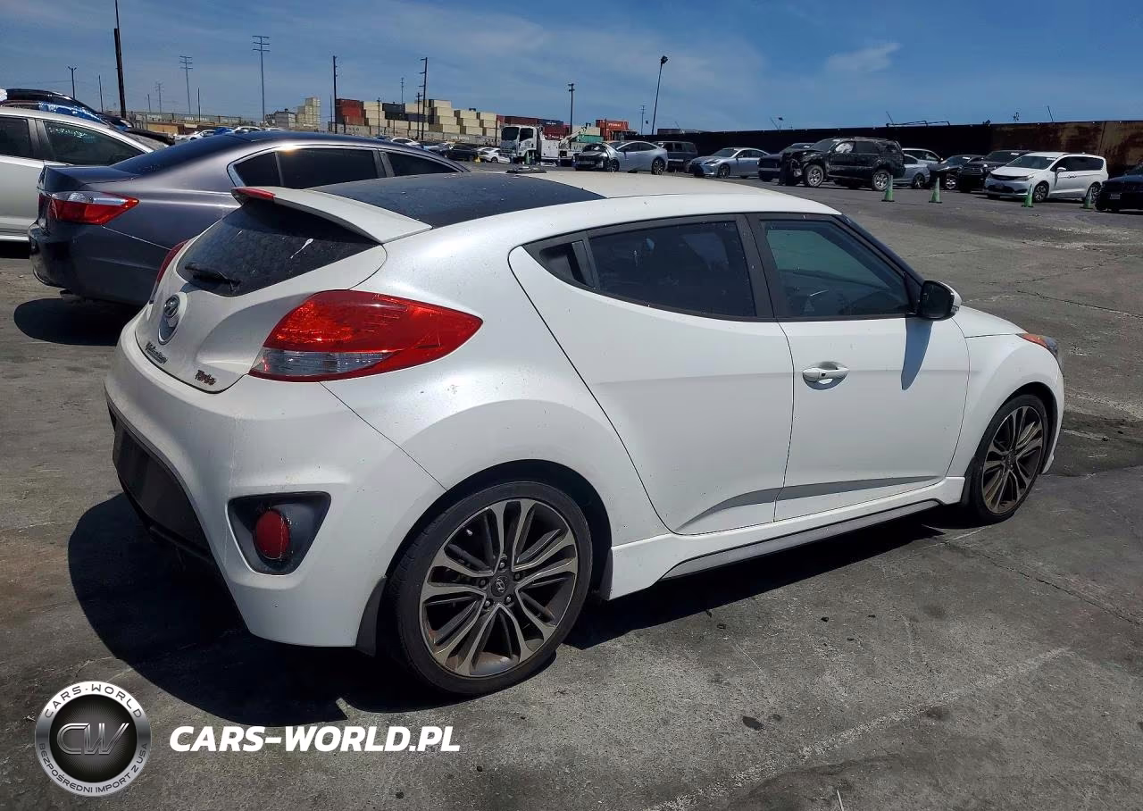 2016 Hyundai Veloster VIN:KMHTC6AE8GU302765 - 3