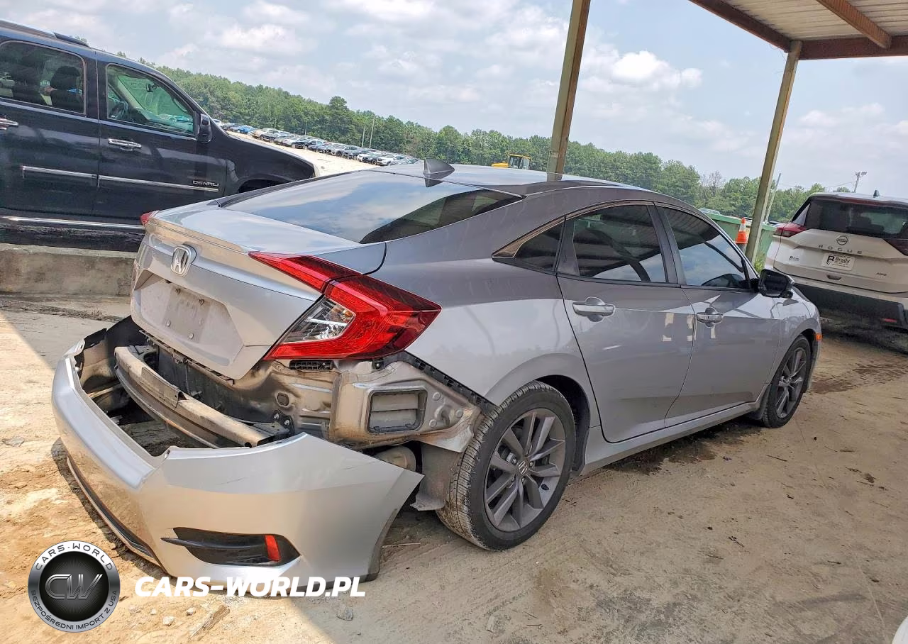 2020 Honda Civic Exl VIN:19XFC1F74LE017178 - 3