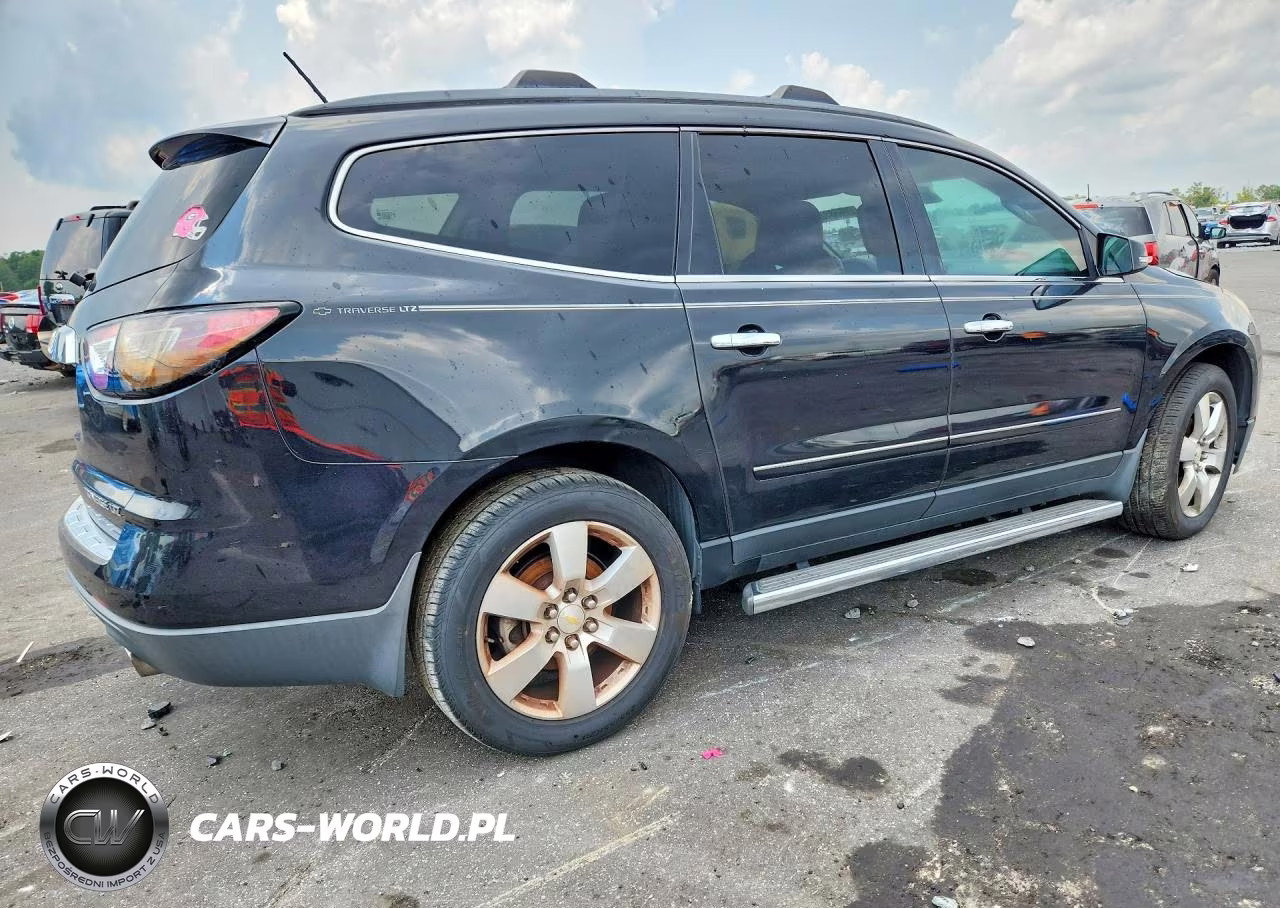 2014 Chevrolet Traverse Ltz VIN:1GNKRJKD6EJ262683 - 3