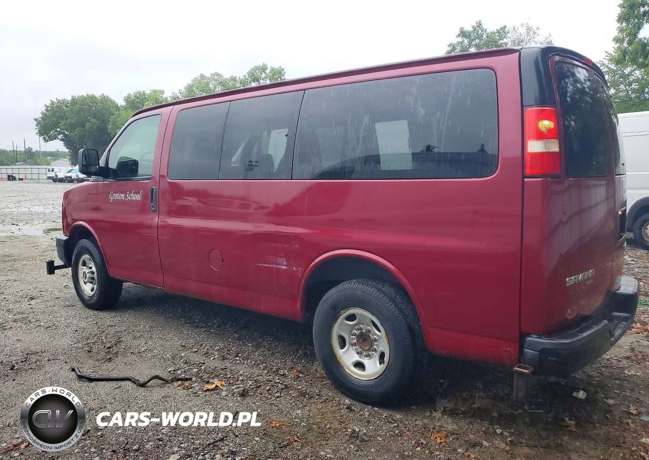 2009 GMC Savana G2500 VIN:1GJGG25K991103904 - 2