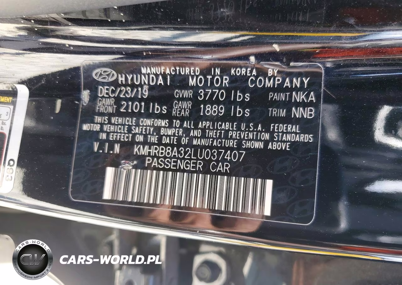 2020 Hyundai Venue Se VIN:KMHRB8A32LU037407 - 14