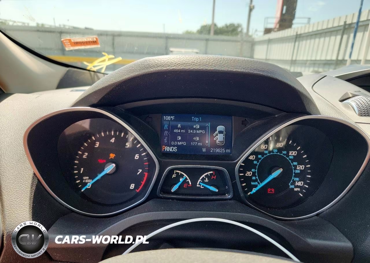 2015 Ford Escape Se VIN:1FMCU0G92FUB39792 - 9