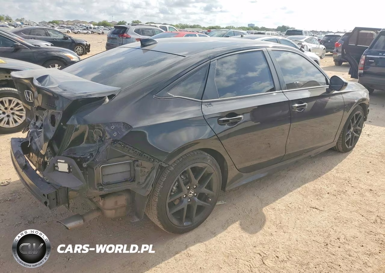 2026 Honda Civic Sport VIN:2HGFE2F54TH571681 - 3