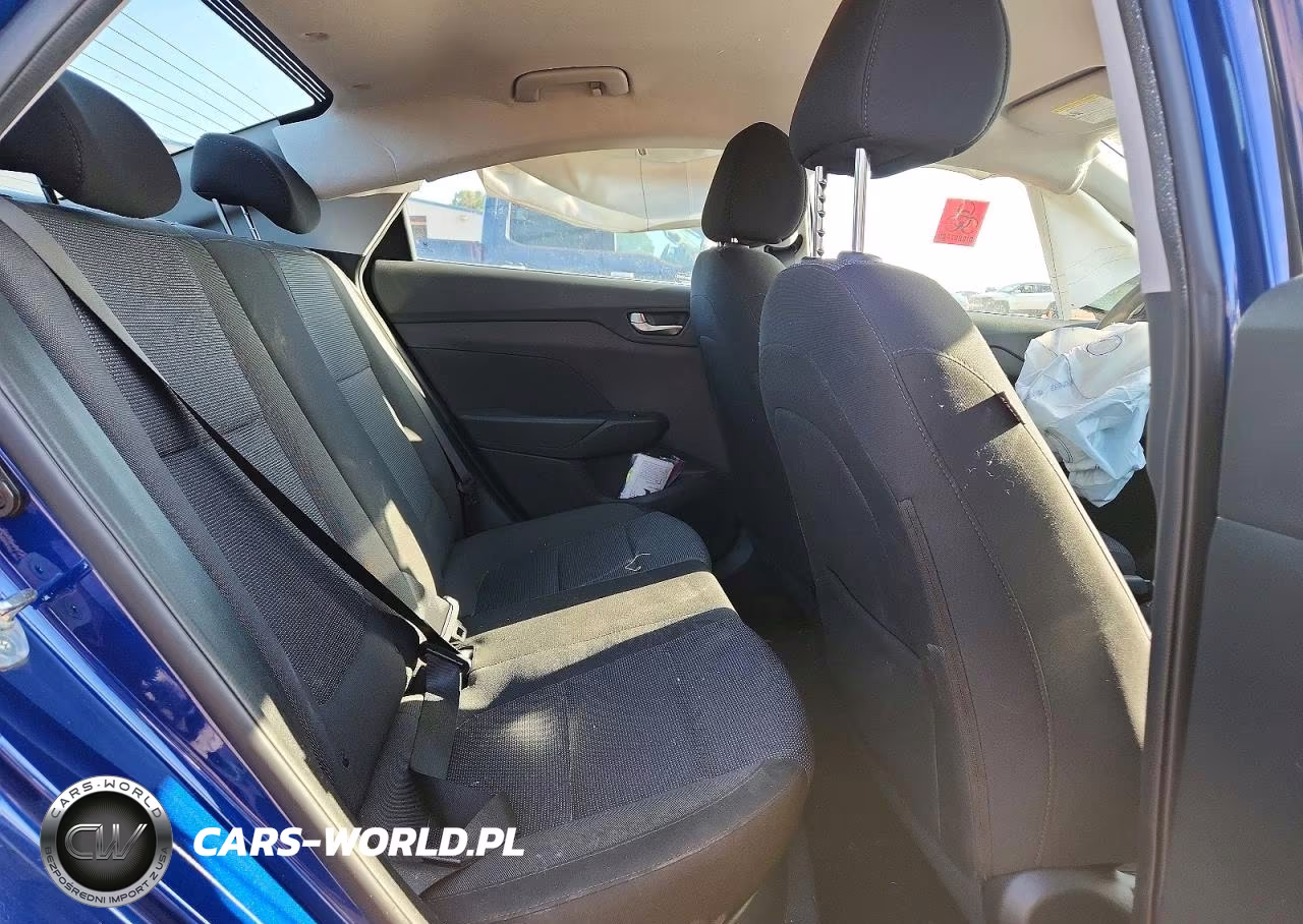 2021 Hyundai Accent Sel VIN:3KPC24A62ME138122 - 10