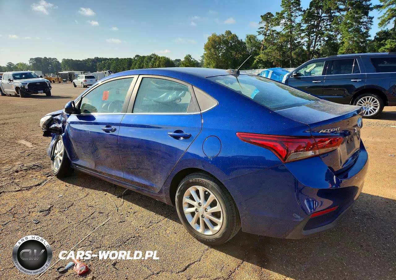 2021 Hyundai Accent Sel VIN:3KPC24A62ME138122 - 2
