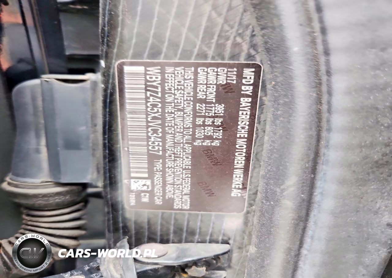 2018 BMW I3 Rex VIN:WBY7Z4C5XJVC34557 - 12