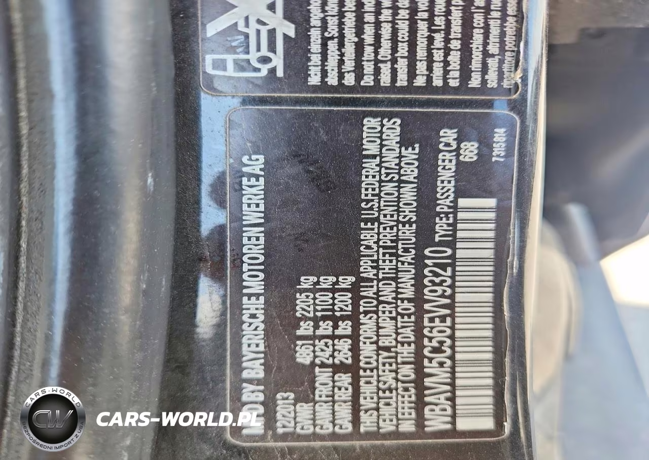 2014 BMW X1 xDrive35I VIN:WBAVM5C56EVV93210 - 12