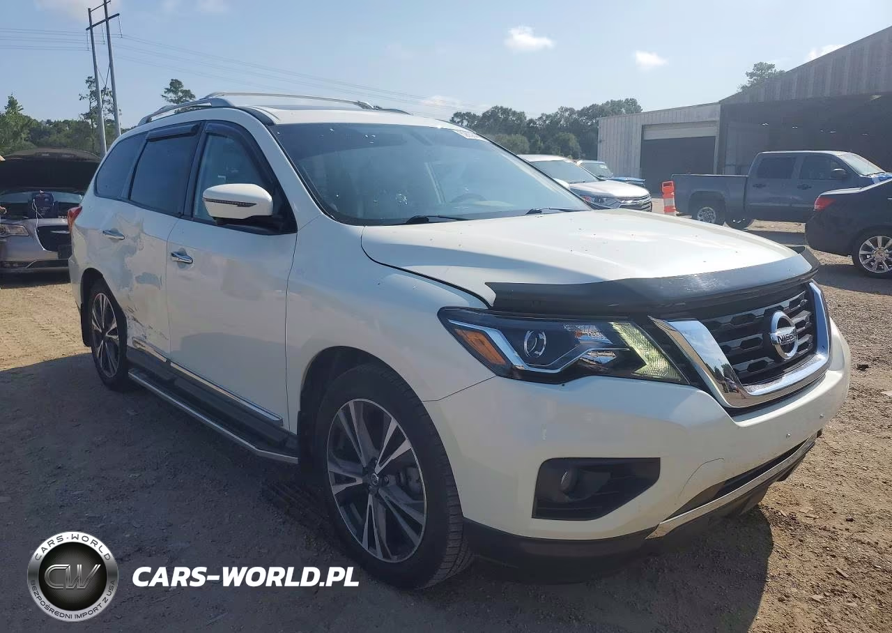 2017 Nissan Pathfinder Platinum VIN:5N1DR2MN2HC616958 - 4