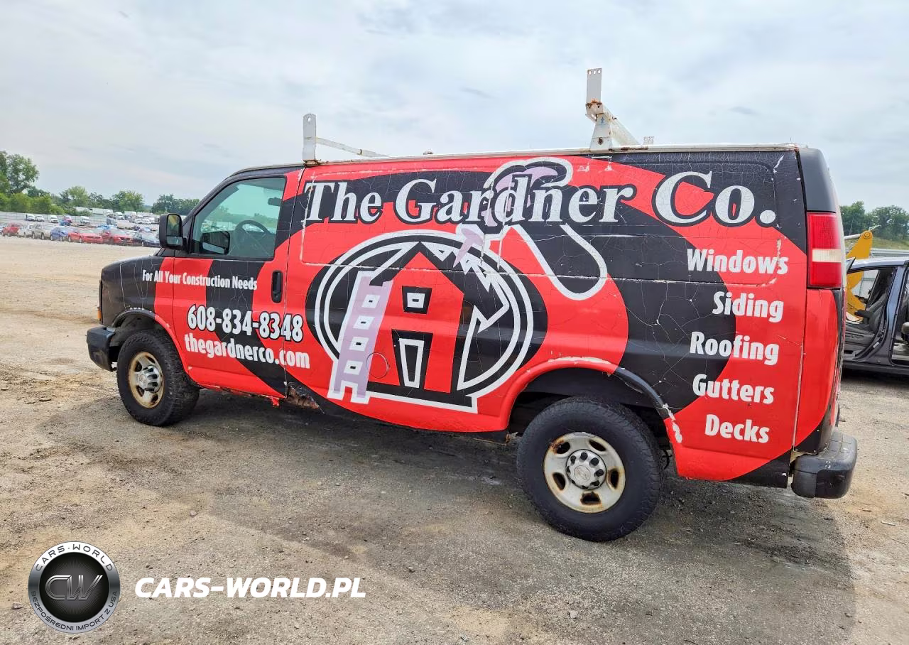 2009 Chevrolet Express G2500 VIN:1GCGG25C391113876 - 2