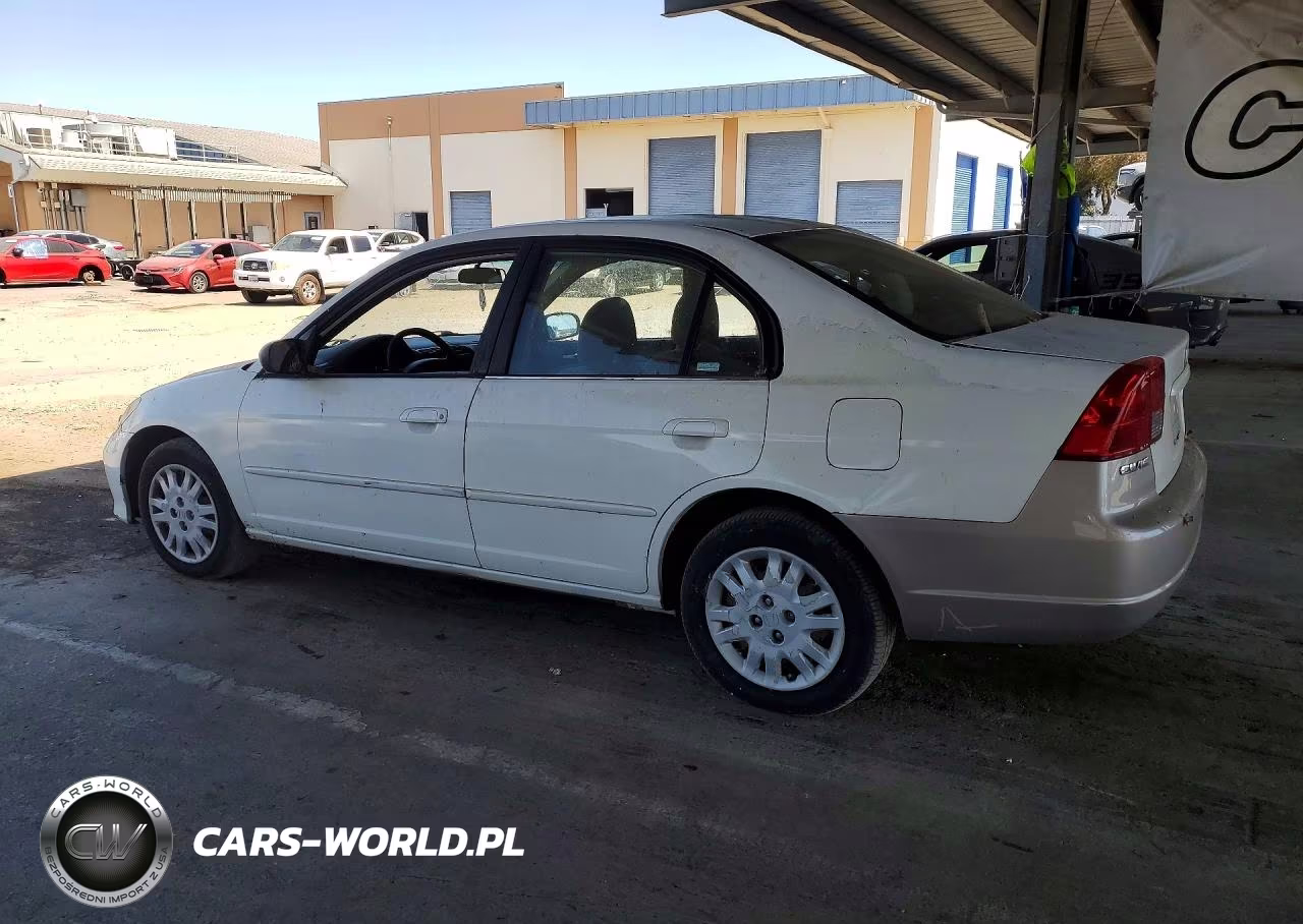 2004 Honda Civic Lx VIN:2HGES16564H641648 - 2