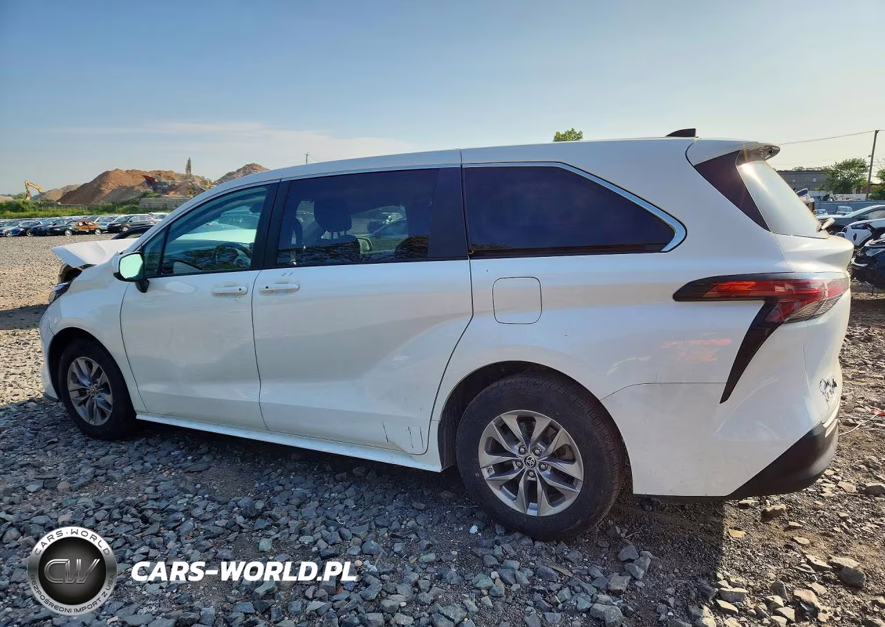 2022 Toyota Sienna Le VIN:5TDKRKEC5NS128123 - 2
