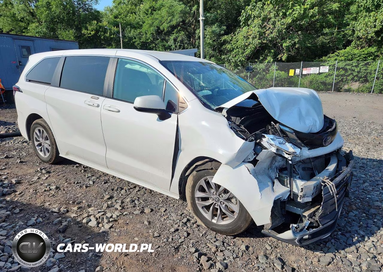 2022 Toyota Sienna Le VIN:5TDKRKEC5NS128123 - 4