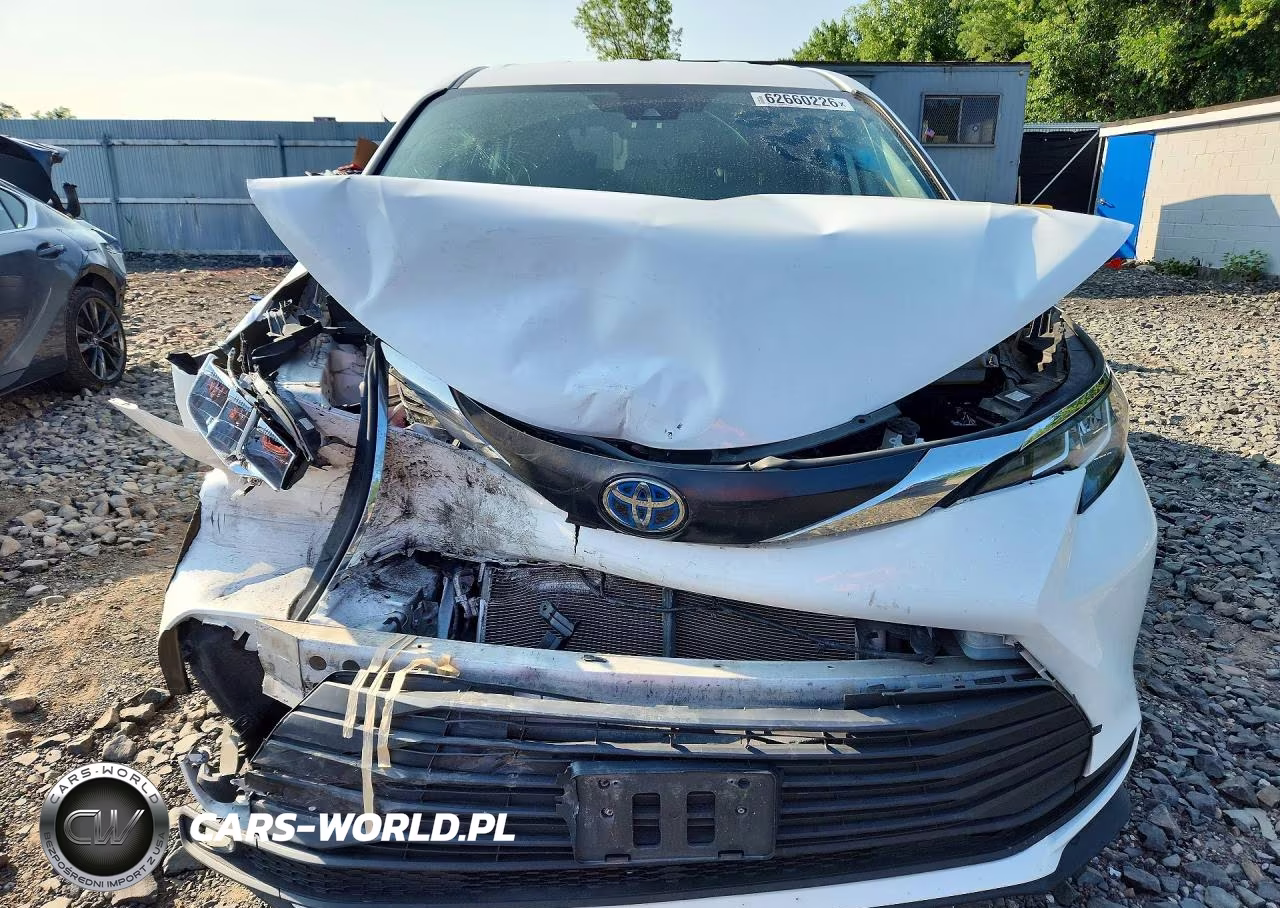 2022 Toyota Sienna Le VIN:5TDKRKEC5NS128123 - 5