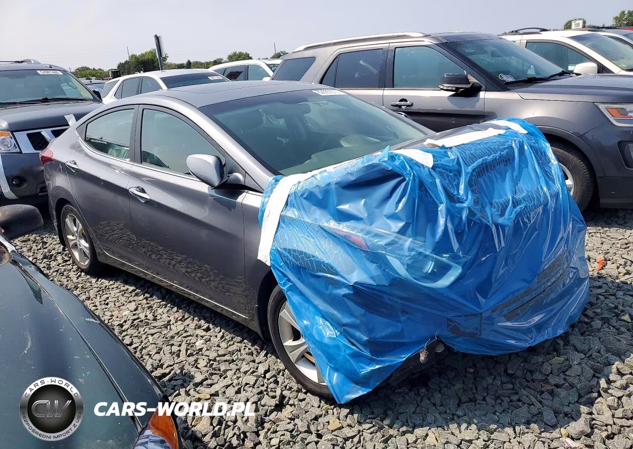 2016 Hyundai Elantra Se VIN:KMHDH4AE3GU573243 - 4