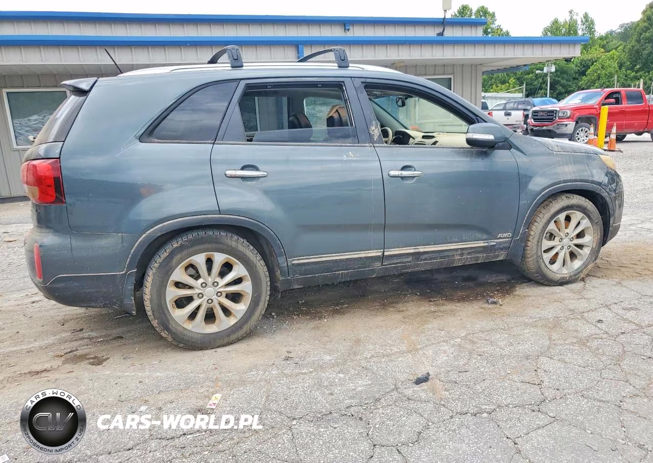2014 Kia Sorento Ex VIN:5XYKUDA73EG482447 - 3