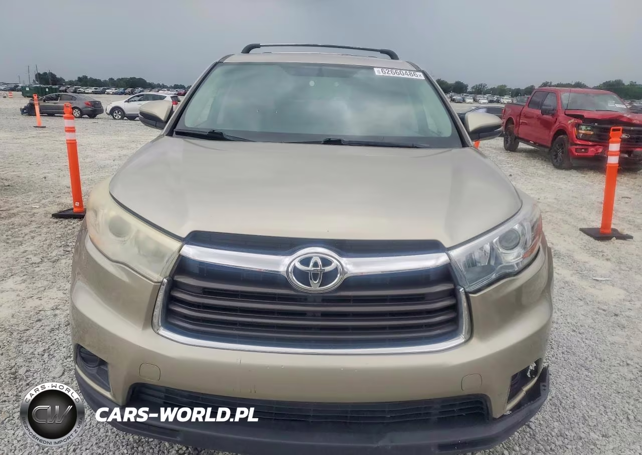 2014 Toyota Highlander Le VIN:5TDZARFH8ES006428 - 5
